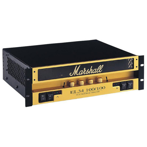 DISC Marshall EL34-100/100 Guitar Power Amp 3U Rack