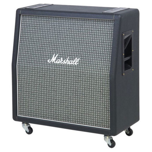 Marshall 1960AX 4x12" Angled Speaker Cab w/ Celestion Greenbacks - view