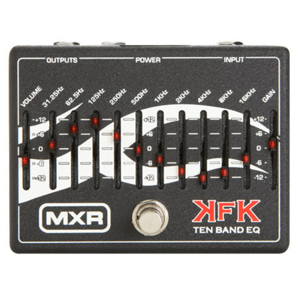 DISC MXR KFK1 Kerry King 10 Band EQ Guitar Effects Pedal