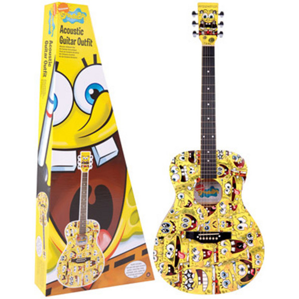 SpongeBob Squarepants Full Size Acoustic Guitar Outfit