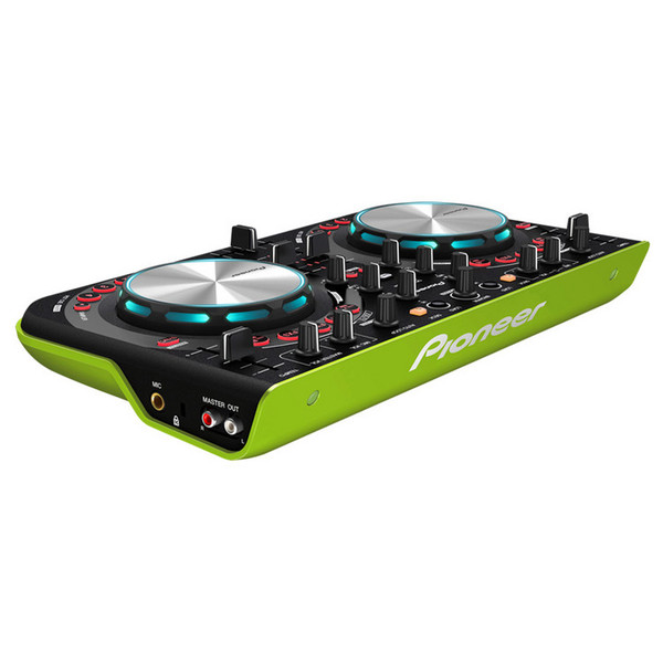 Pioneer DDJ-WEGO-G 限定カラー グリーン DJコントローラー DISC Pioneer DDJ-WeGo Controller, Green at Gear4music
