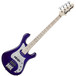 Dean Hillsboro Jazz Bass Guitar, Trans Blue