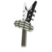 Grip Studios GS-2 Custom Guitar Hanger, Grip Reaper, Left Hand with Guitar