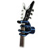 Grip Studios Air Brushed Guitar Hanger, Ride The Lightning, Left Hand with Guitar