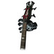 Grip Studios Air Brushed Custom Guitar Hanger, Spidey, Right Hand with Guitar