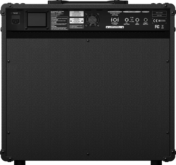 DISC Behringer VT100FX Virtube 100W 2-Channel Guitar Amplifier at 