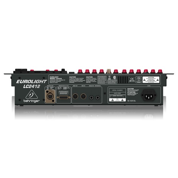 DISC Behringer LC2412 Eurolight 24-Channel Lighting Console at