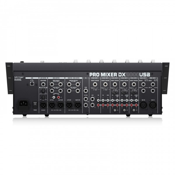 Behringer DX2000USB DJ Pro Mixer (Left Up)