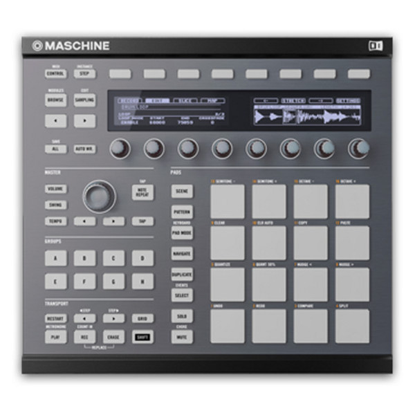 Native Instruments Maschine MK2 Custom Kit, Smoked Graphite (Main)