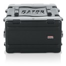 Gator GR-6L Lockable Moulded Rack Case, 6U, 19.25'' Depth