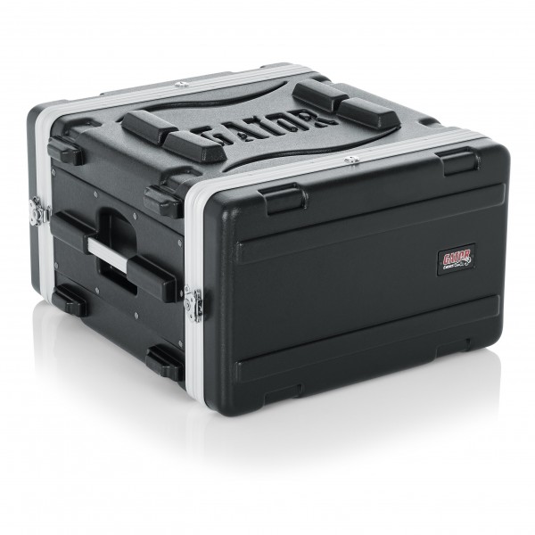 Gator GR-6L Lockable Moulded Rack Case, 6U, 19.25'' Depth