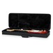 Gator GL-ELECTRIC Rigid EPS Electric Guitar Case, Open with Guitar