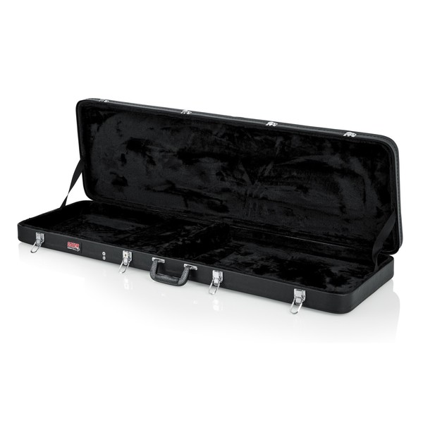 Gator GWE-BASS Economy Bass Guitar Case, Open