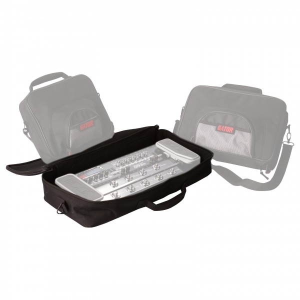 Gator Multi FX Pedal Padded Bag - Angled Open (FX Unit and Additional Bags Not Included)