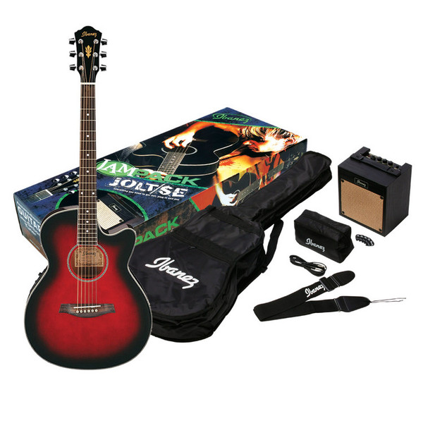 DISC Ibanez AEG5E Electro Acoustic Guitar JamPack