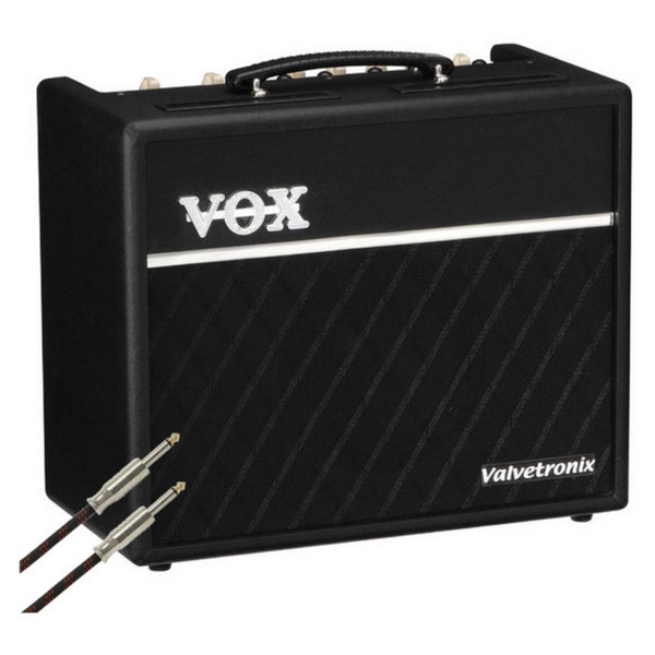 Vox VT20+ 20W Guitar Combo Amp with FREE 6m Instrument Cable 