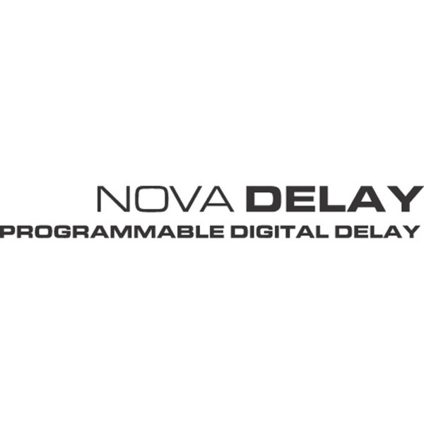 TC Electronic Nova Delay Guitar Effects Pedal Logo