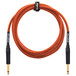 Orange 10 ft Instrument Cable, Woven