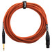 Orange 20 ft Mic Jack/XLR Cable, Orange Woven