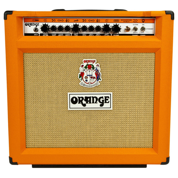Orange Rockerverb 50C MKII 1 X 12" Combo Amp (Front)
