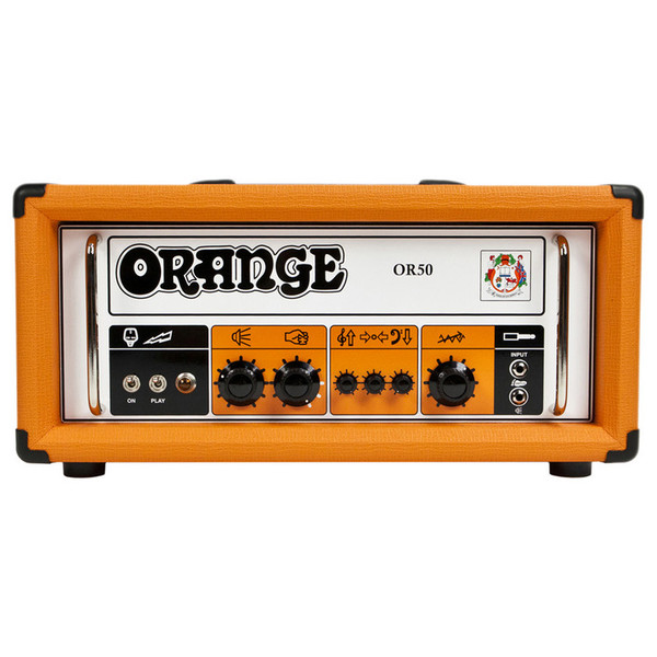 Orange OR50 MKII Guitar Amp Head (Front)