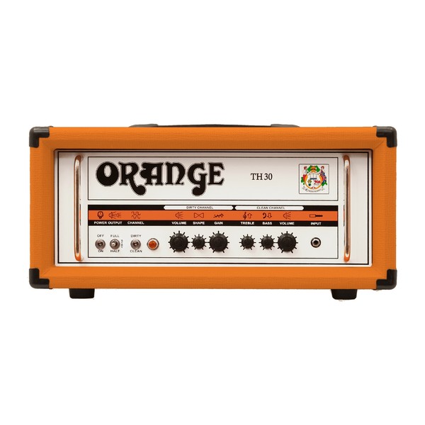 Orange Thunder TH30H Guitar Amp Head (Front)
