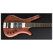 Warwick Corvette $$ 4-String Bass, Bubinga, Natural OF,Black Hardware (Close Up)