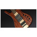 Warwick Corvette $$ 4-String Bass, Bubinga, Natural OF,Black Hardware (Close Up 2)