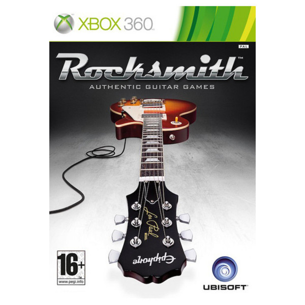 Ubisoft Rocksmith + Black Knight CX-13 Guitar, Black Xbox Package