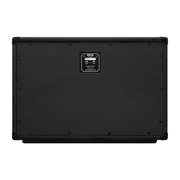 Orange PPC212 2 x 12 Cabinet, Black - back
