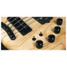 Warwick Corvette $$ 5-String Bass,Swamp Ash,Natural OF,Black Hardware (Close Up 2)