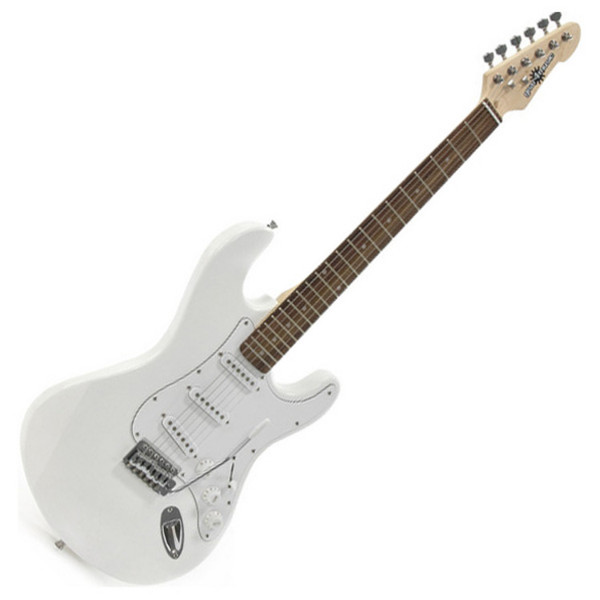 Ubisoft Rocksmith + Electric-ST Guitar, White PS3 Package