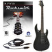 Ubisoft Rocksmith + Black Knight CX-13 Guitar, Black PS3 Package