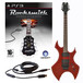 Ubisoft Rocksmith + Metal X Electric Guitar, Red PS3 Package