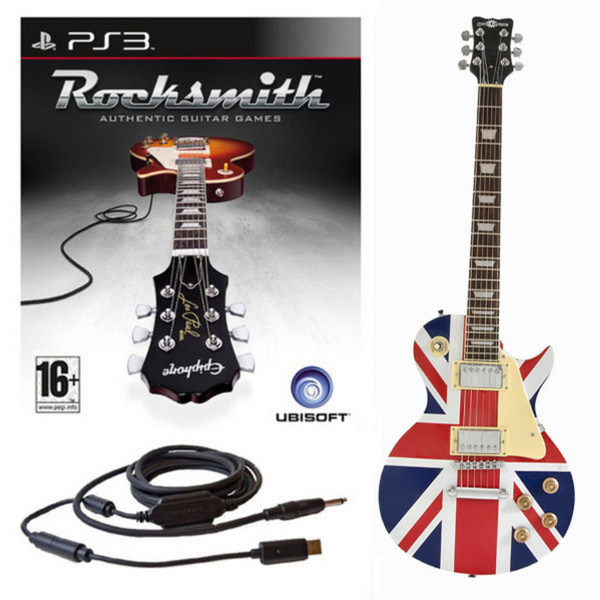 Ubisoft Rocksmith + Electric-GB Guitar PS3 Package