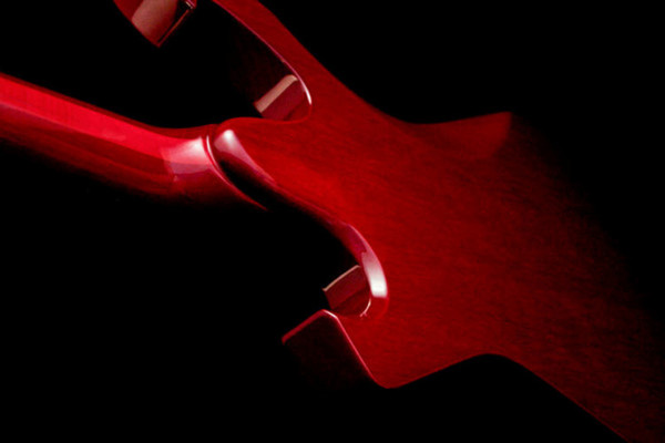 Ibanez FRM100 PGM Paul Gilbert Fireman, Trans Red Rear