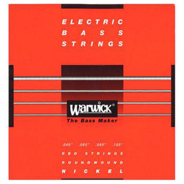 Warwick 46200 Red Label Medium Bass Strings (45-105), 4-String 