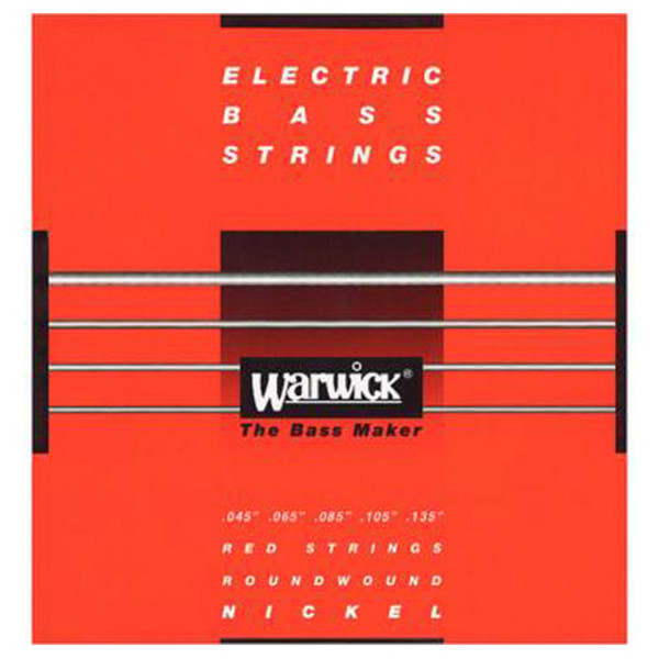 Warwick 46301 Red Label Medium Bass Strings (45-135), 5-String 