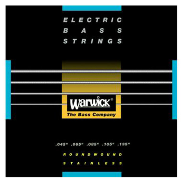 Warwick 40301 Black Label Medium Bass Strings (45-135), 5-String 
