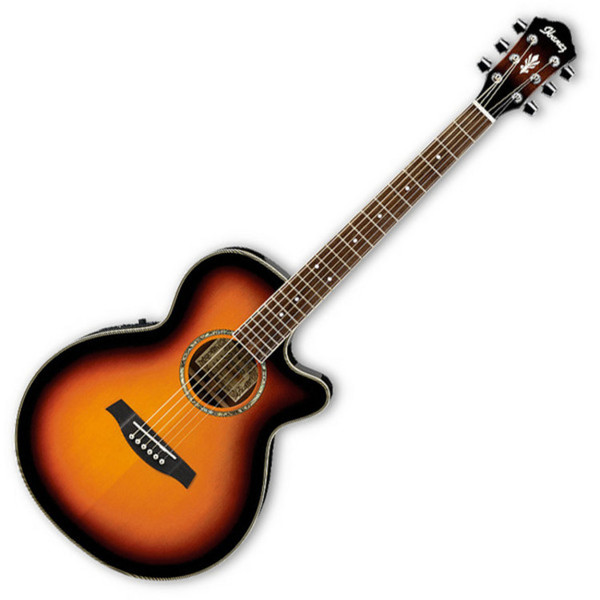 Ibanez AEG10E Electro Acoustic Guitar Vintage Burst