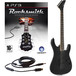 Rocksmith (PS3) + Black Knight CL-23 Electric Guitar, Black
