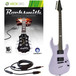 Rocksmith (Xbox) + Black Knight RS-80 Electric Guitar, Parma Violet
