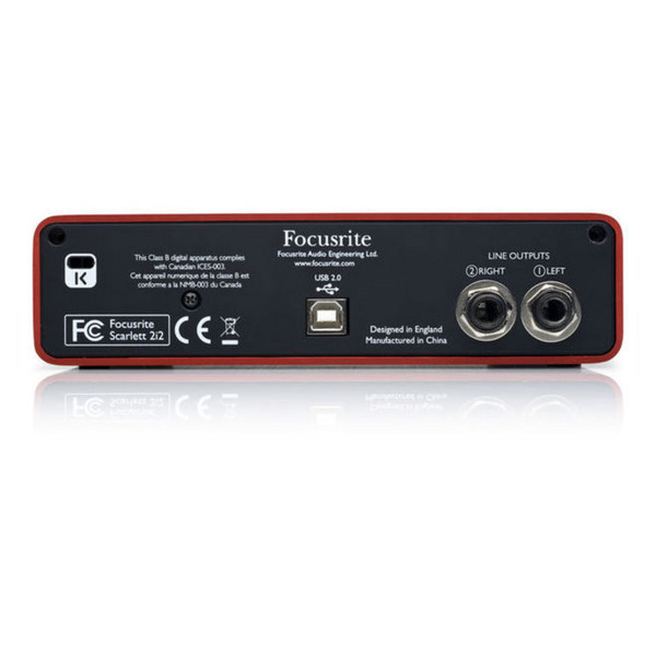 Focusrite Scarlett 2i2 USB Audio Interface - Nearly New | Gear4music