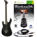 Rocksmith (Xbox) + Black Knight CL-32 Left Handed Guitar, Black