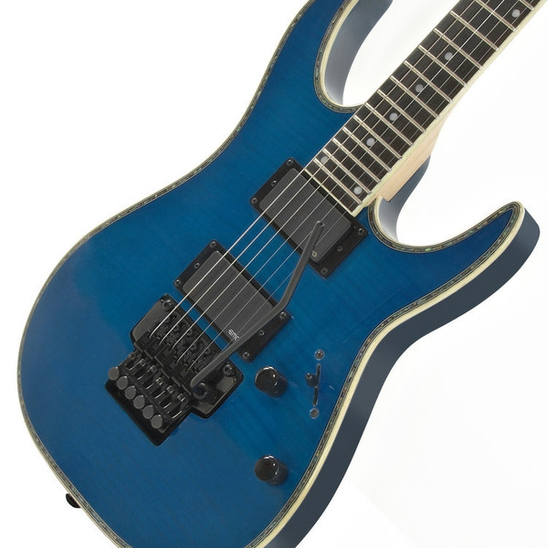 Rocksmith (PS3) + Black Knight CL-103 Guitar, Transparent Blue