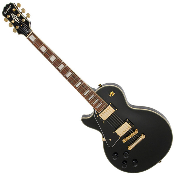 Epiphone Les Paul Custom Pro, Left-Handed, Ebony