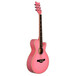 Daisy Rock Wildwood Acoustic Guitar, Pink Burst