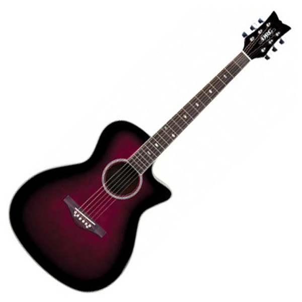 Daisy Rock Wildwood Artist Electro-Acoustic, Royal Purple Burst