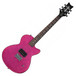 Daisy Rock Rock Candy Petite Short Scale Guitar, Atomic Pink