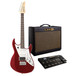 Line 6 JTV-69 Guitar, Candy Apple Red and DT25 1x12 Dream Rig Bundle